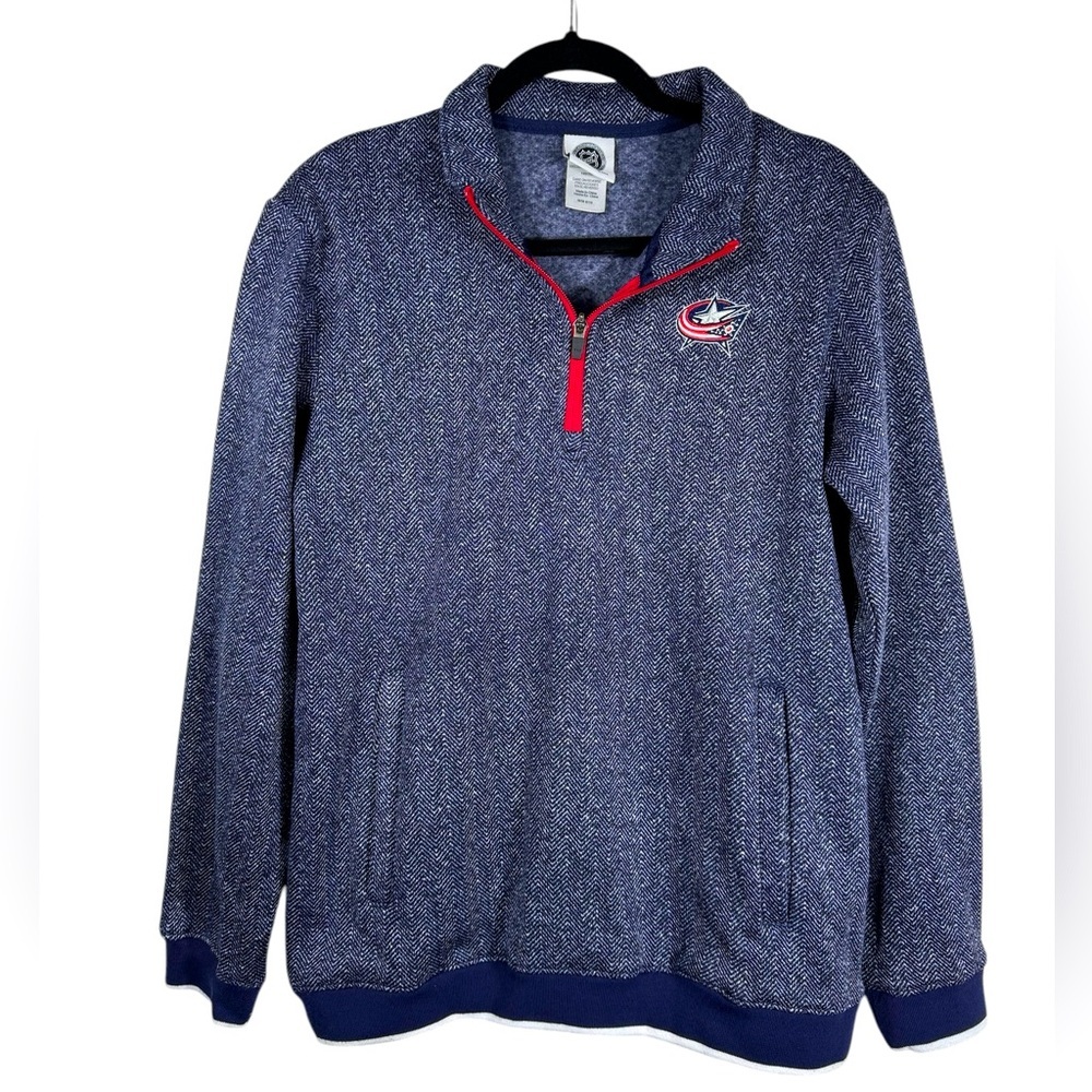 NHL Washington Capitals Fleece 1/4 Pullover Women's Size M 8/10
